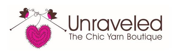 Unraveled - The Chic Yarn Boutique logo